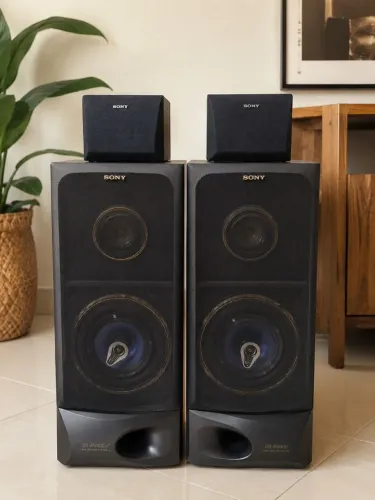 Conjunto de Caixas Sony + Caixas Surround - Som Potente