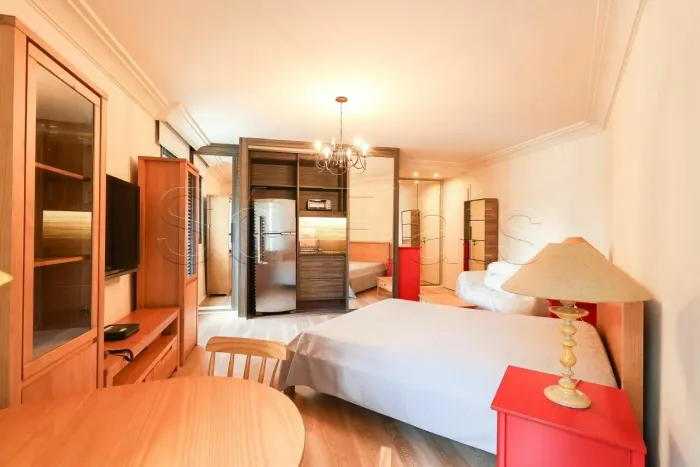 Studio mobiliado com vaga na Vila Nova Conceição | Ideal para morar ou investir