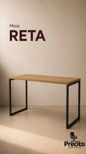 Mesa Reta Kappesberg industrial PROMOÇÃO