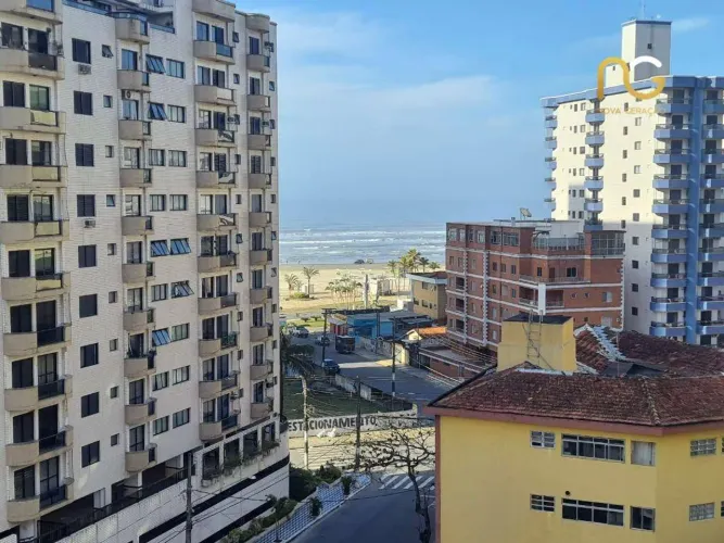 Apartamento com 1 dormitório à venda, 55 m² por R$ 345.000,00 - Tupi - Praia Grande/SP