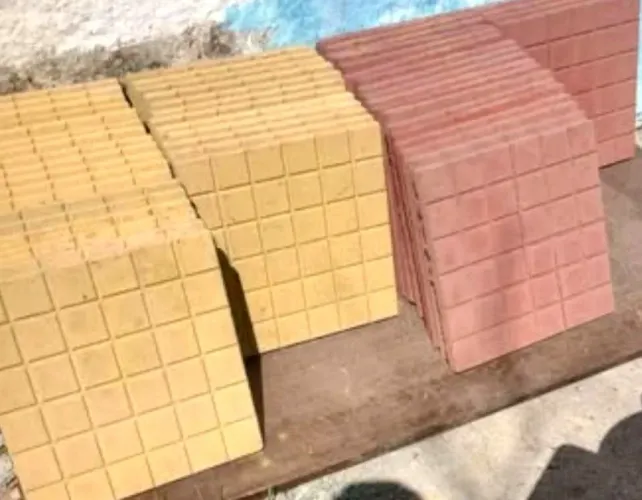 Peças cimento e concreto fábrica