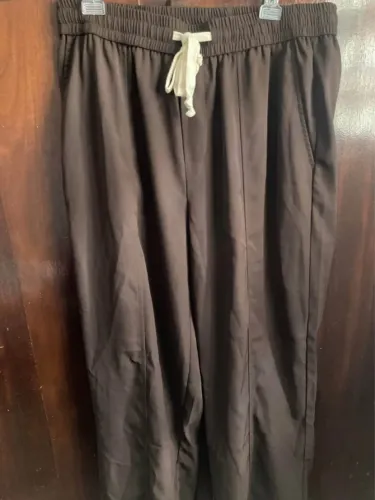 Calça reta vintage ajustável