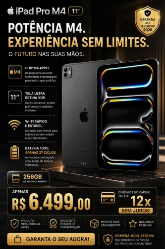 iPad Pro 256 Gigas M4 11? Wi-Fi