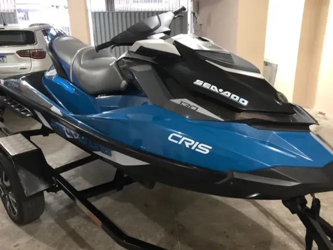 VENDO: Sea-Doo GTI 130 Blue (2018) - Apenas 105 Horas de Uso!
