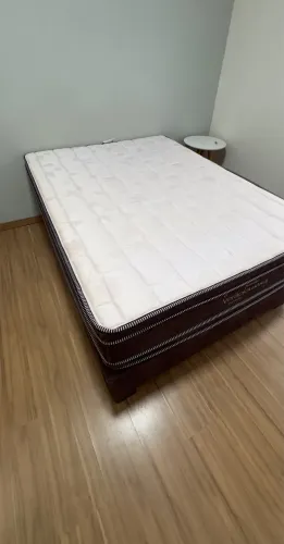 Conjunto Cama Box Casal de Molas Ensacadas Kappesberg Inverno e Verão - 138x188