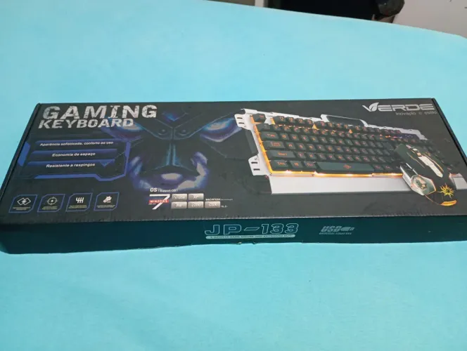 Kit teclado e mouse gamer