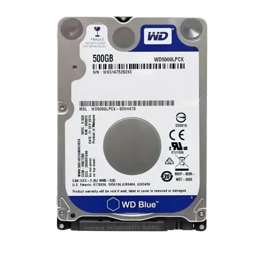HD slim de 500 GB wd sata 3 100%