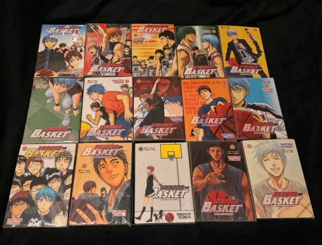 Mangá Kuroko no Basket 1 ao 14 + 30