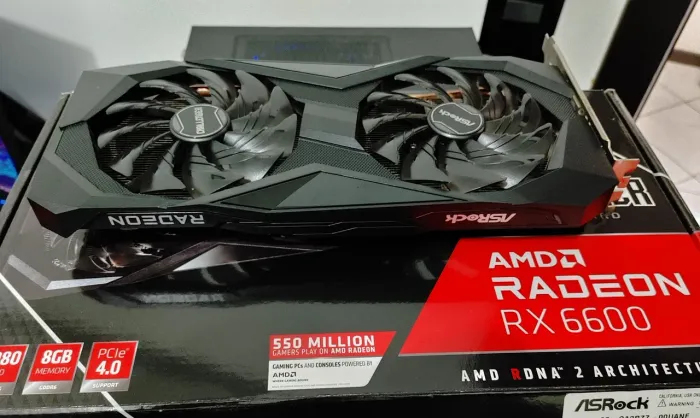 AMD RX 6600 ASROCK SEMI NOVA