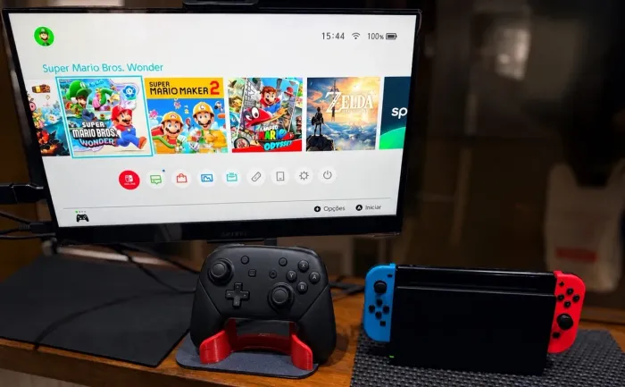 Nintendo Switch desbloqueado + Controle Pro