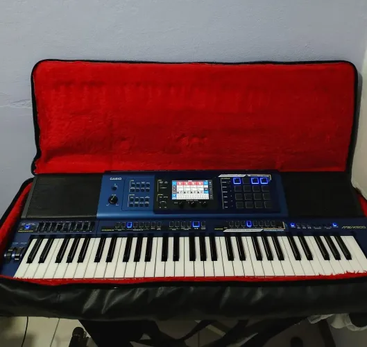 Teclado Arranjador Casio MZ-X500 61 teclas + Bag Kaiser.