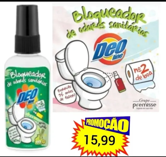 Bloqueador de odores sanitário Deo