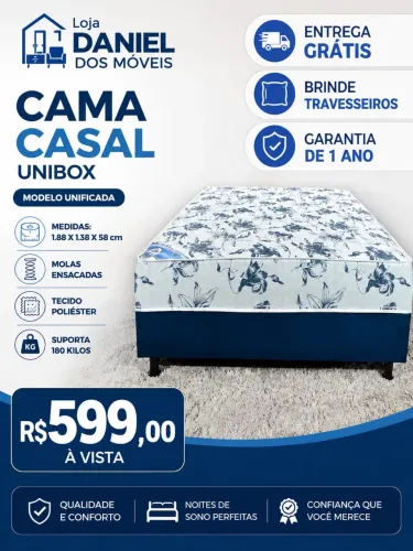 Cama unibox Safira