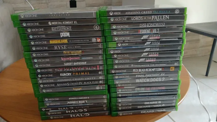 Coleção jogos xbox 360, one e siries