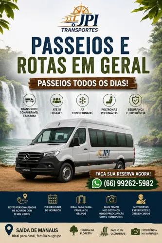 PASSEIOS E ROTAS EM GERAL