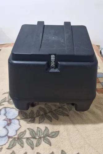 Baú Pro Tork 80L com suporte Factor 150 / Fazer 150