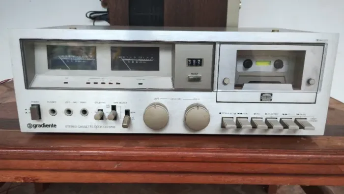Gradiente Stereo K7 Deck CD-3700 Anos 80