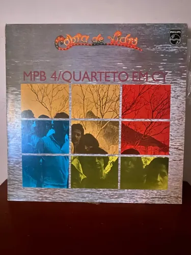 Vinil MPB 4 Quarteto em Cy cobra de vidro