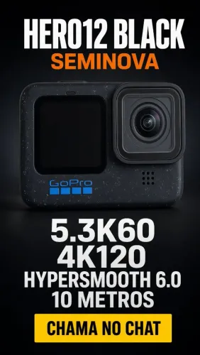 Camera de ação GoPro 12 Black