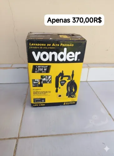 Lavadora Vonder Original Nova
