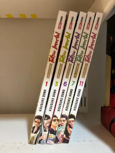 Mini coleção de Tatsu Imortal Volumes 1,3,6,7,11