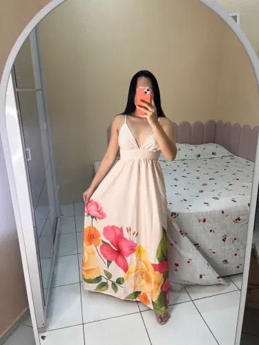 vestido flor