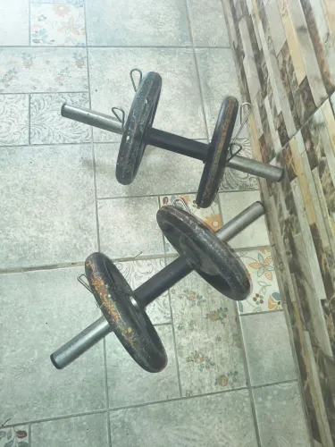 Kit de anilhas halter para musculação