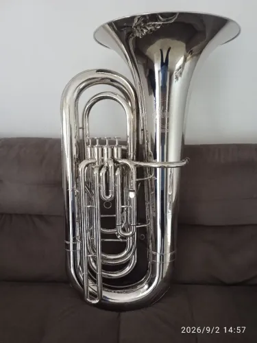 Tuba Weril J981-2 Niquelada