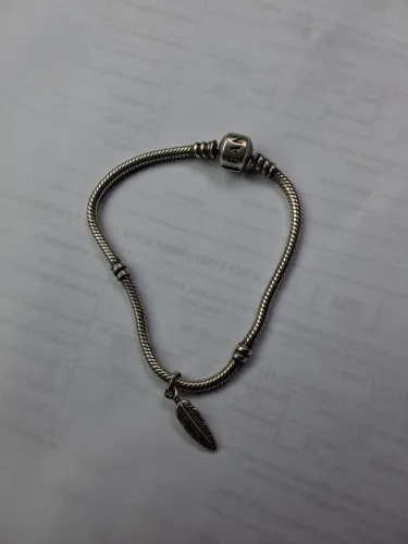 Pulseira prata 925 pan dora original
