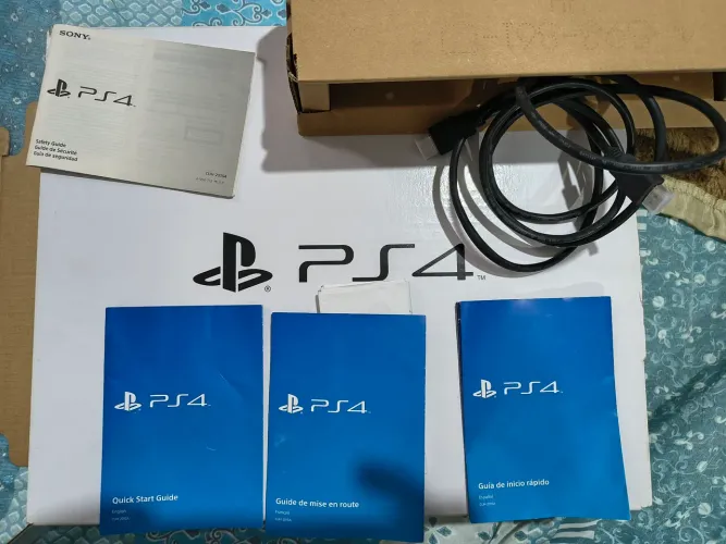 PS4 SLIM 1 TERA 2 CONTROLES 6 JOGOS 
