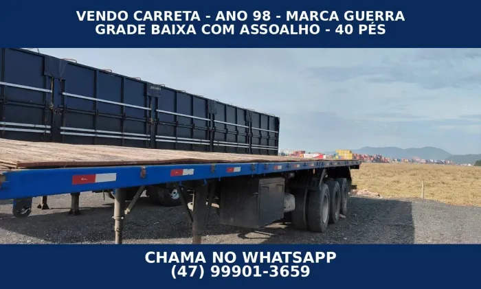 Carreta Porta Pontainer