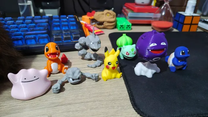 Conjunto Mini Pokémons Pokémon de 5cm