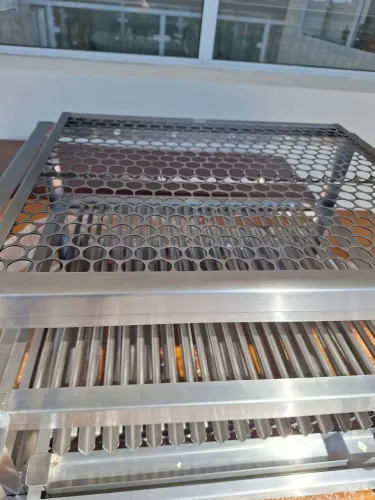 Churrasqueira inox profissional