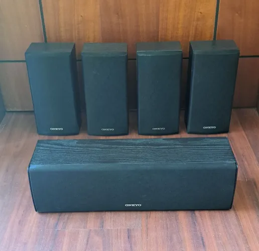 Caixas Onkyo p/ Home Teather ( SK-580 ) - Excelentes