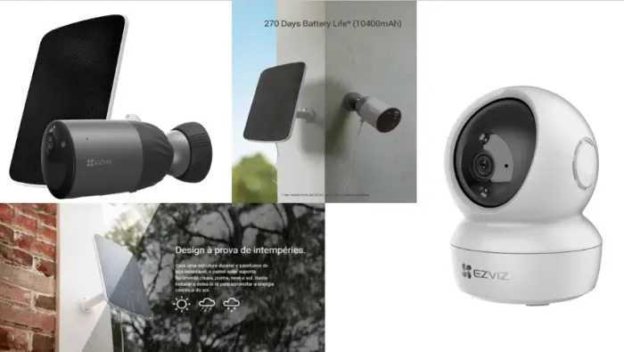 ? CAMERA Ezviz - SOLAR | SEGURANÇA INTELIGENTE E ELEGANTE PARA SUA CASA ?