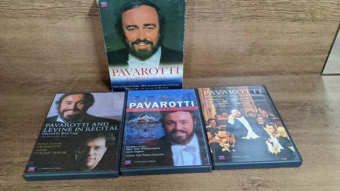 BOX PAVAROTTI DVD COLLECTION - ORIGINAL