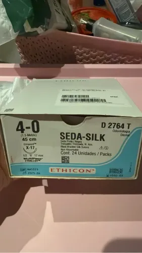 Vendo Fio de Seda Ethicon 