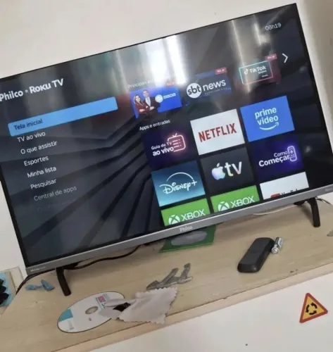 Tv philco roku nova com caixa com 32 polegadas, nova com caixa!