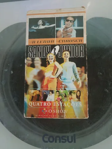 FITA VHS original Sandy e Junior
