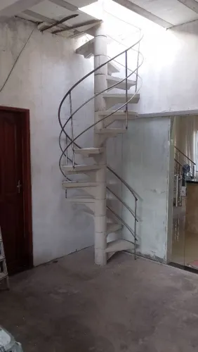 Escada caracol pre moldada
