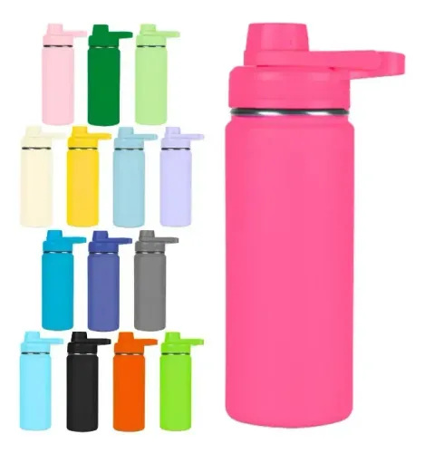 Garrafinha Térmica 600ml De Água Academia Escola E Trabalho