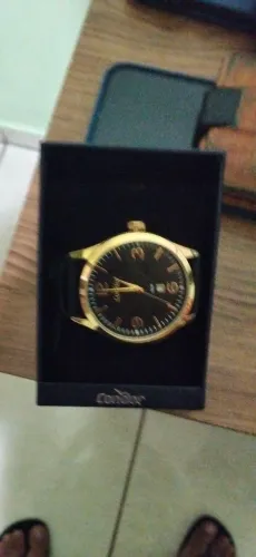 Relógio condor dourado masculino