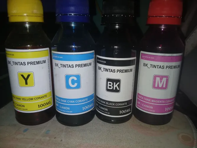 Tinta Recarga Para Hp Cartucho Impressora 2874 667 664 662 122 60 21