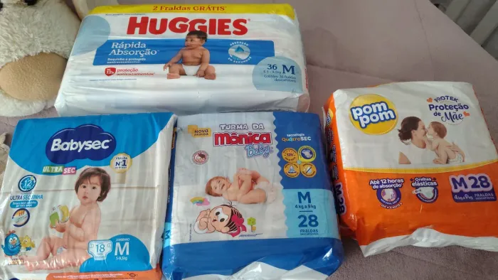 Venda fraldas descartáveis de boa qualidade