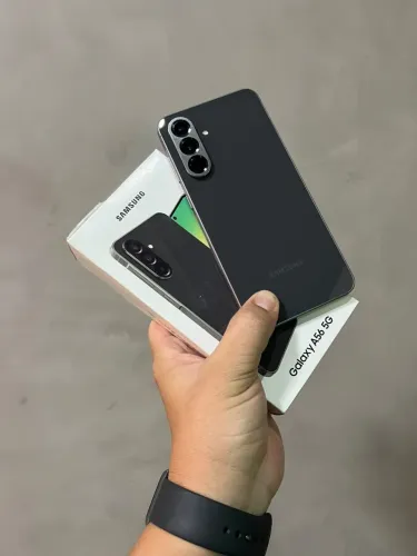 Samsung Galaxy a56 na caixa com garantia - levo até você