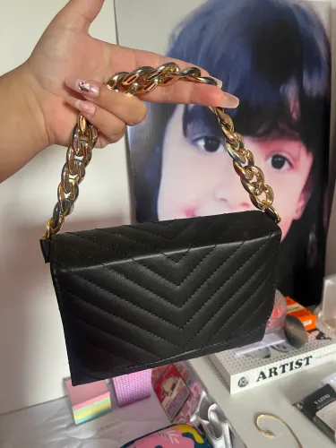 Bolsa preta Elegante 