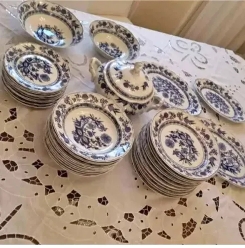 Serviço de Jantar Steatita Cebolinha
