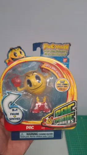 Boneco Pac-Man Pac Panic Spinners (2013) Bandai 