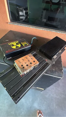 Vendo acessórios para som