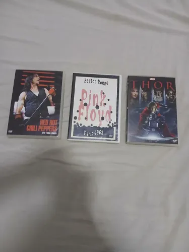 Kit com dvds variados